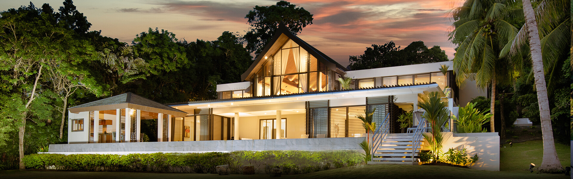 Naam Sawan - Stunning view of the villa